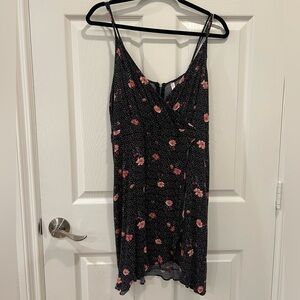 Floral short tank top dress